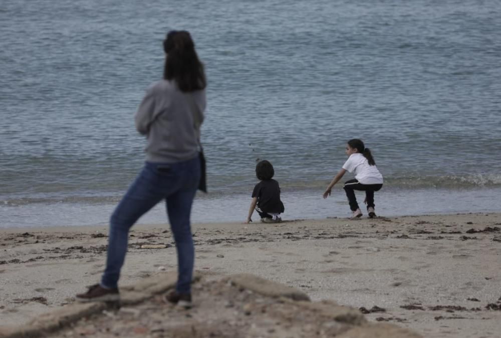 Coronavirus en Mallorca: Los niños disfrutan de sus primeras horas de libertad en las calles de Mallorca