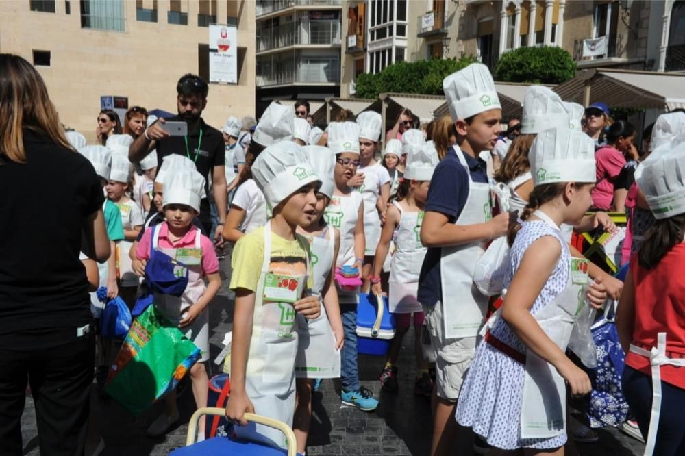 Más de 250 niños participan en el HuertaChef