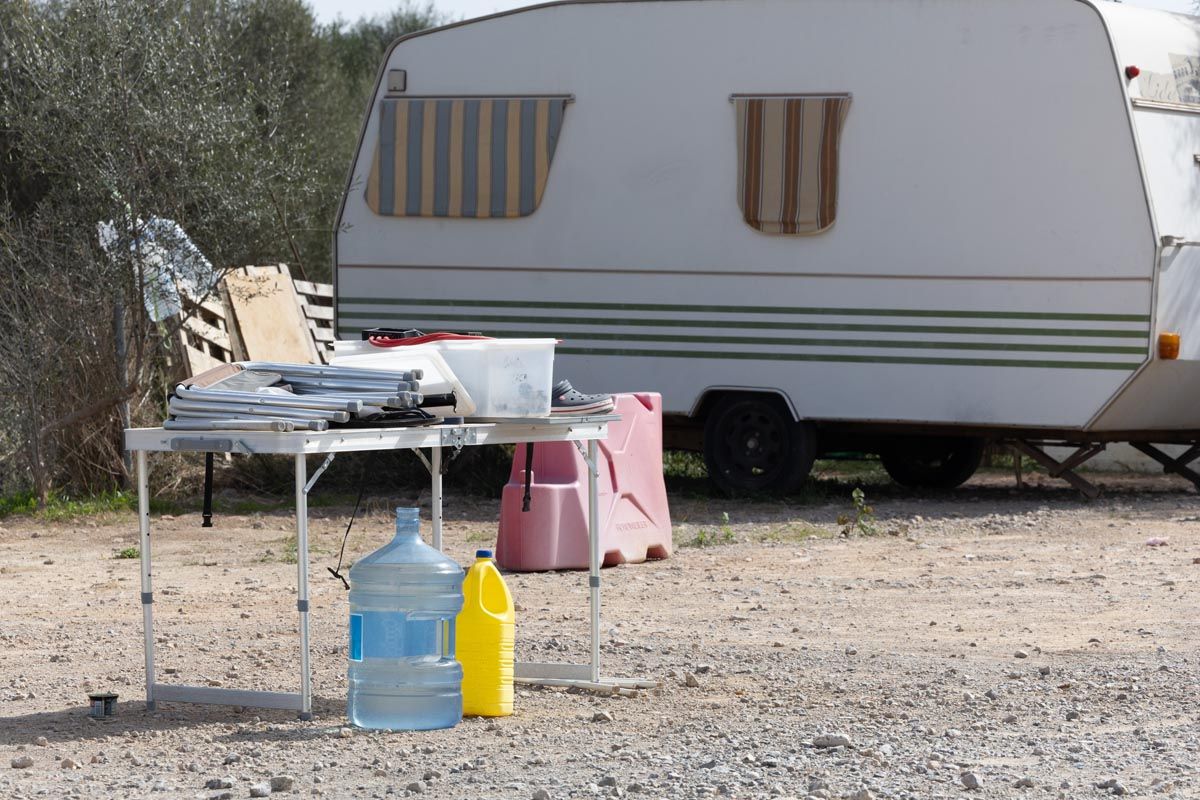Las imágenes de los asentamientos de caravanas en Ibiza - Diario de Ibiza