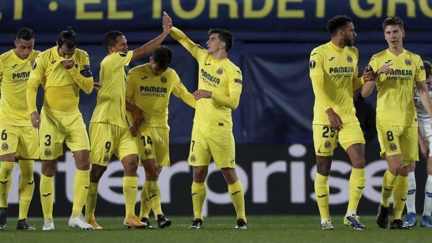 El pase a cuartos se convierte en un trámite para el Villarreal (2-0)