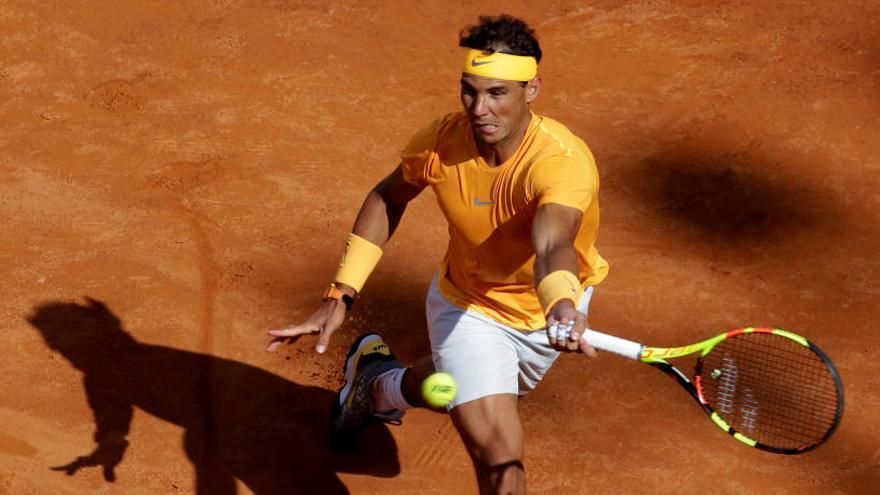 Nadal, en un momento del partido ante Shapovalov.