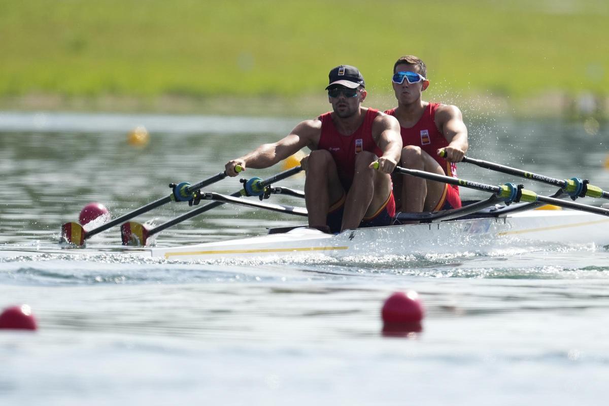 Aleix Garcia i Rodrigo Conde, aquest matí a la regata de semifinals