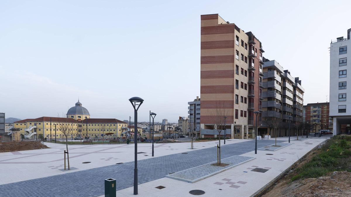 El barrio de Oviedo sobre el que el PSOE denuncia dejadez municipal.