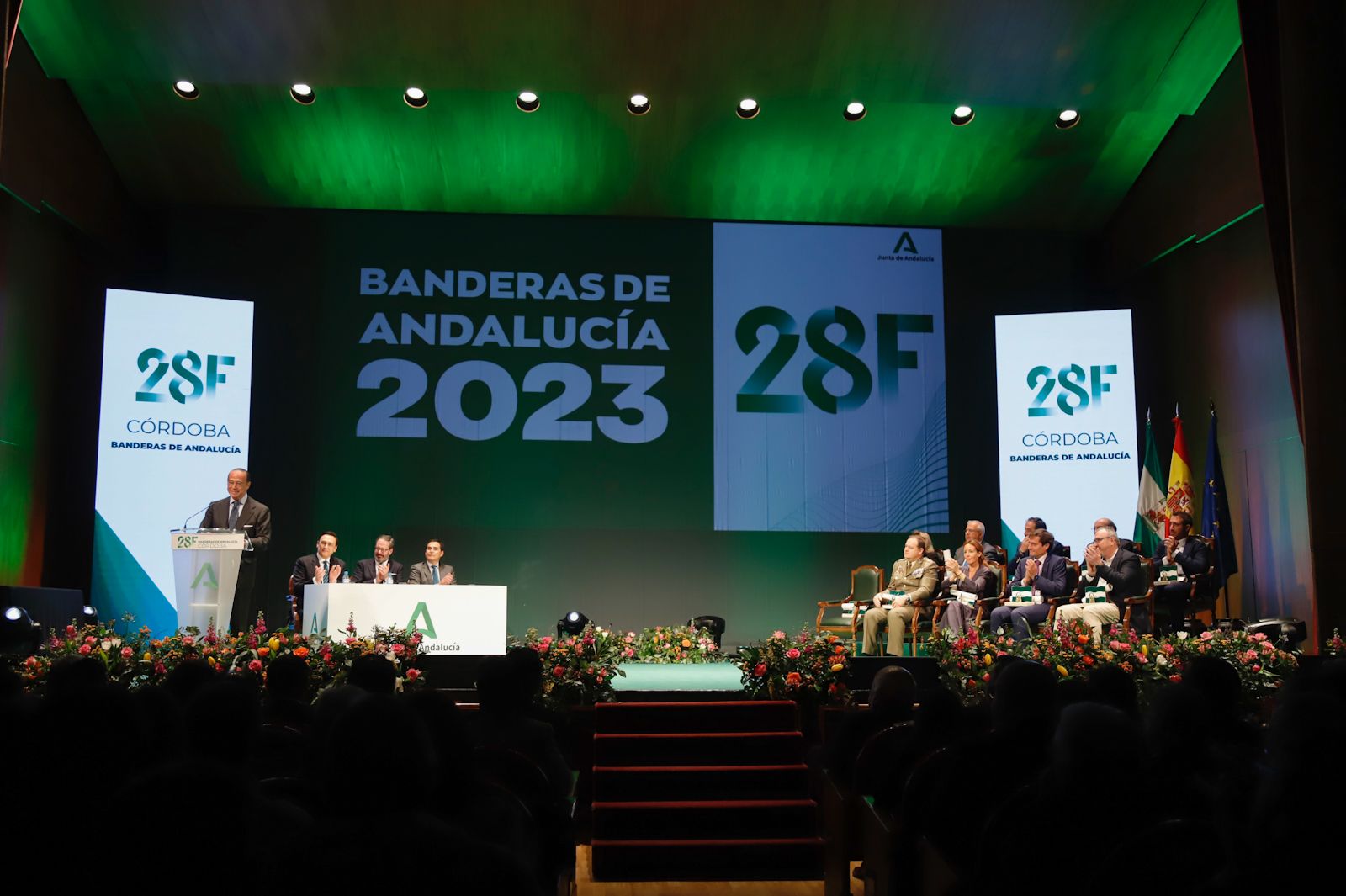 Gala de entrega de las Banderas de Andalucía en Córdoba