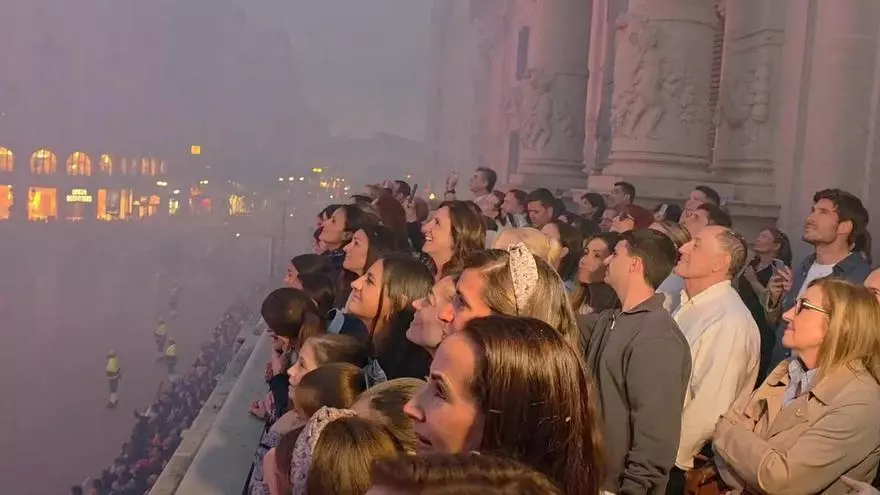Mascletà Aérea del Día de la Madre en València