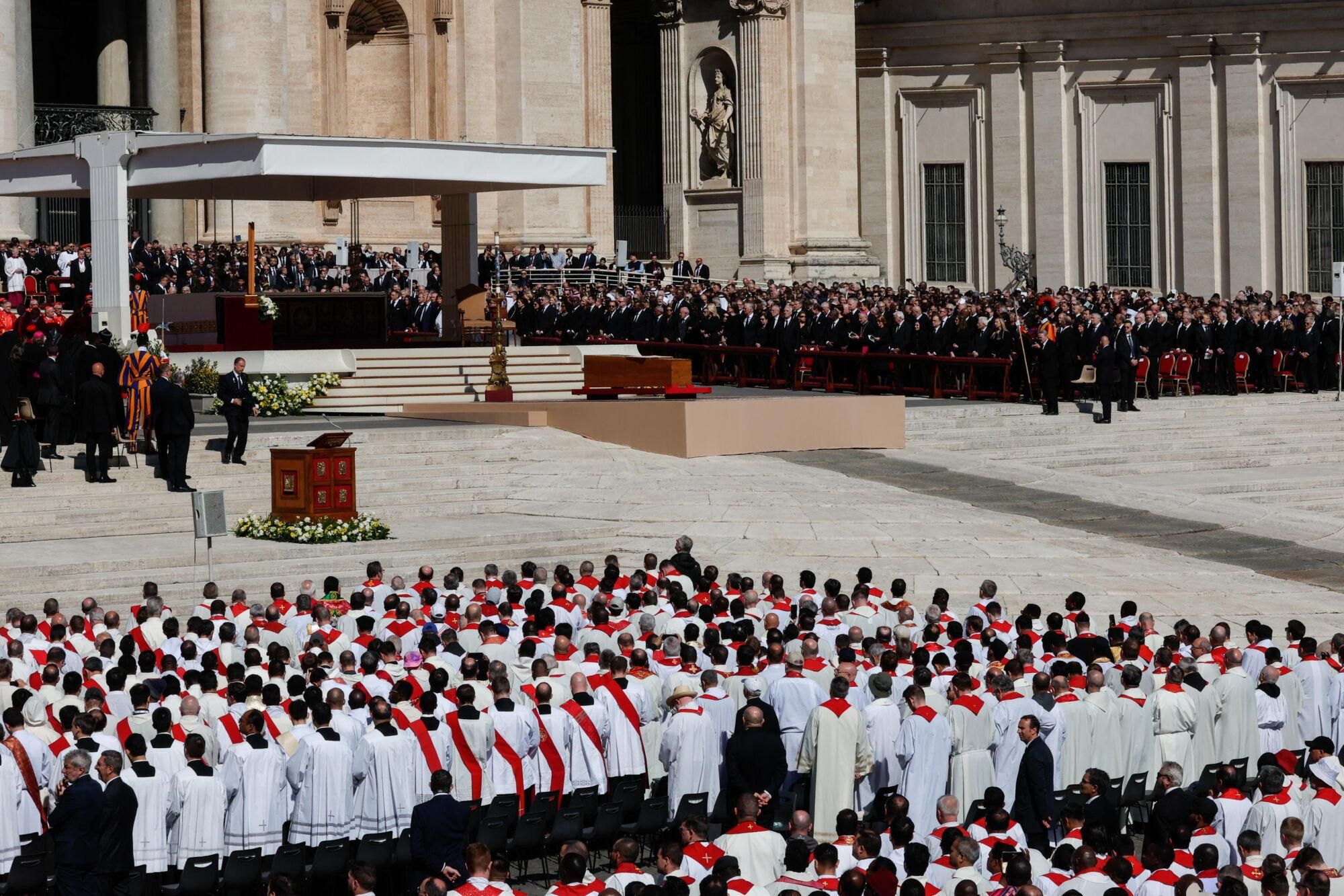 El funeral del papa Francesc, en imatges