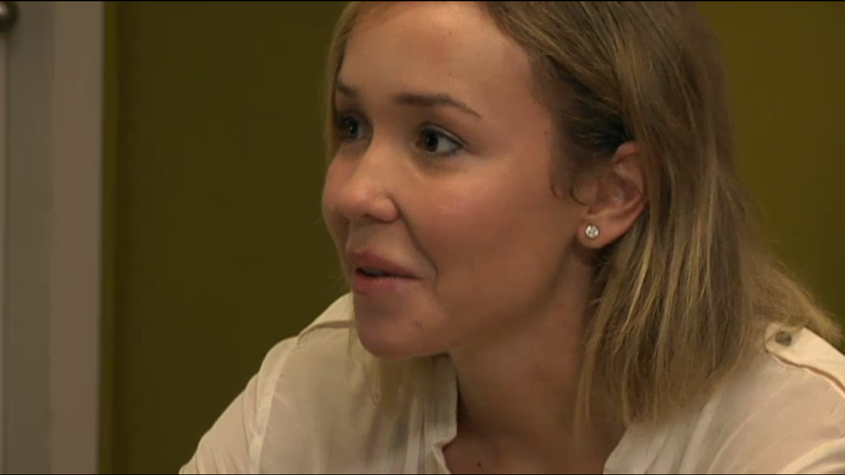 Ángela Dobrowolski en una imagen de TV3