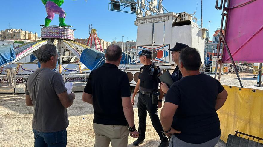 Extreman las medidas de seguridad en la Feria de San Andrés de Elche