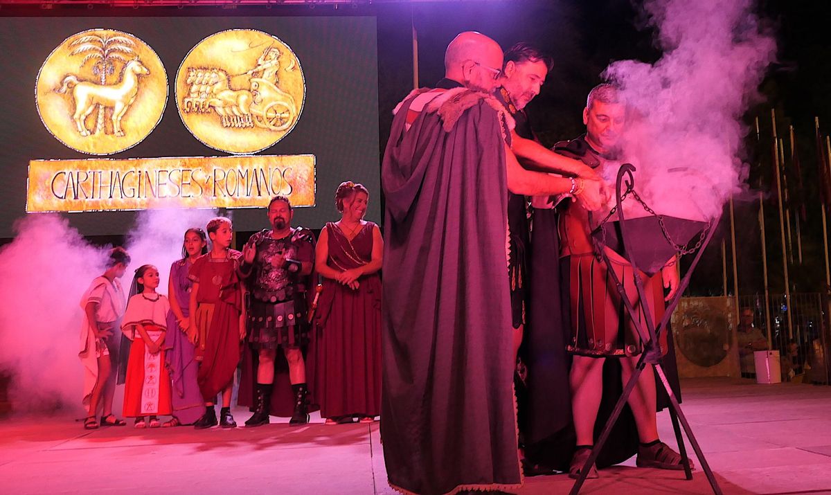 Desfile con las mejores galas