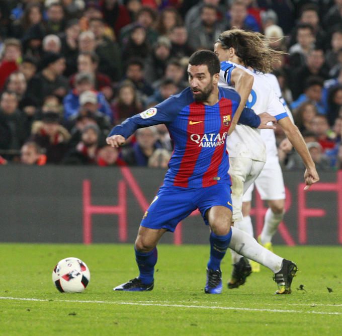 El Barça arrolla al Hércules en el Camp Nou