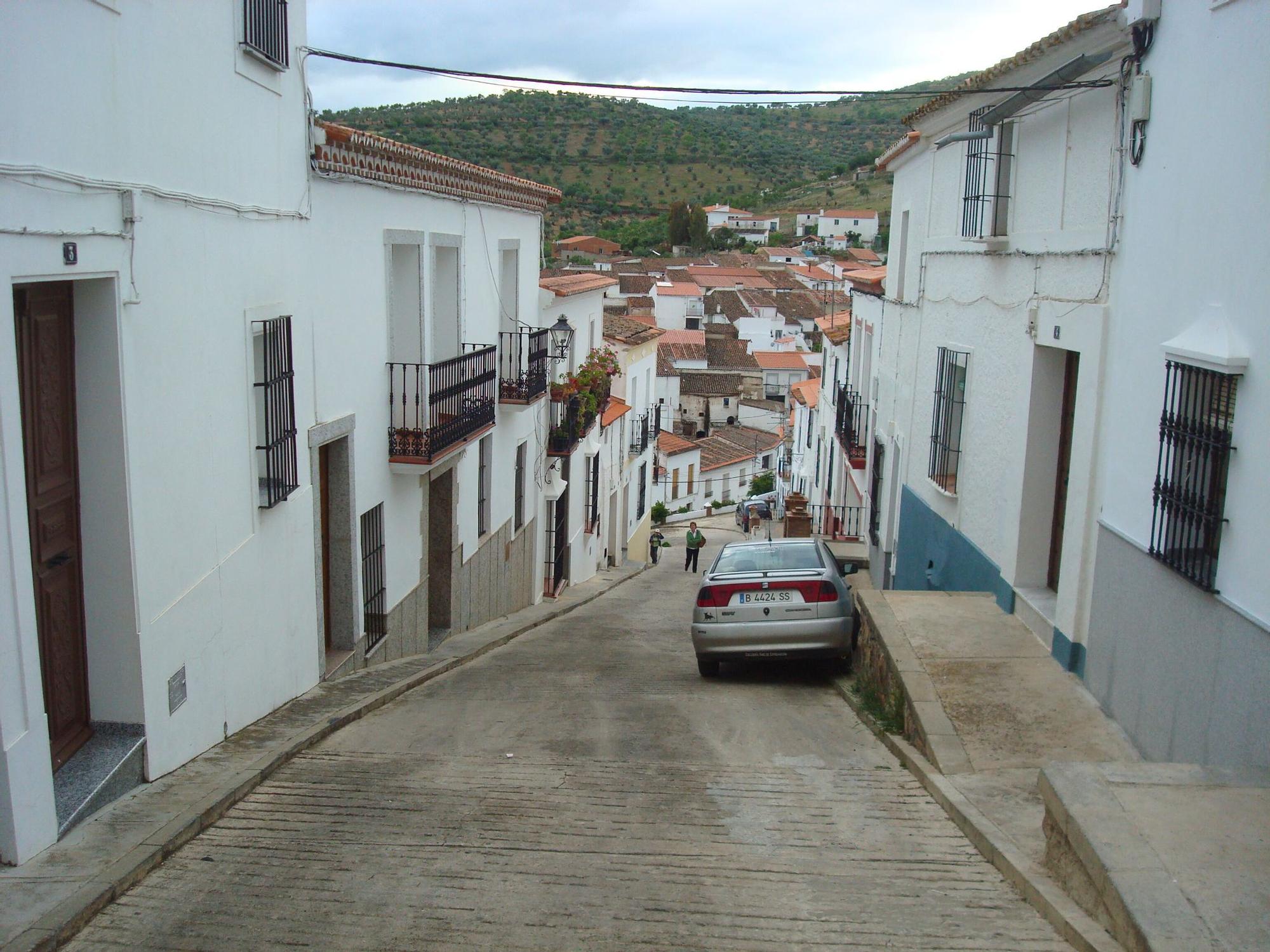 Una calle de Feria, Badajoz, Extremadura