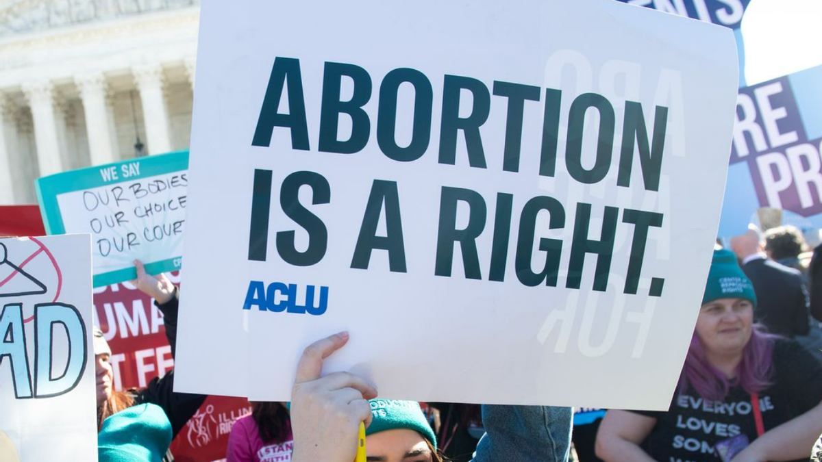 Manifestación a favor del aborto en EEUU.