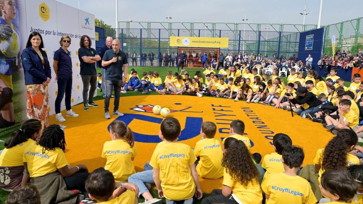 Santander estrena pista "Iván de la Peña", la undécima "Court Cruyff"