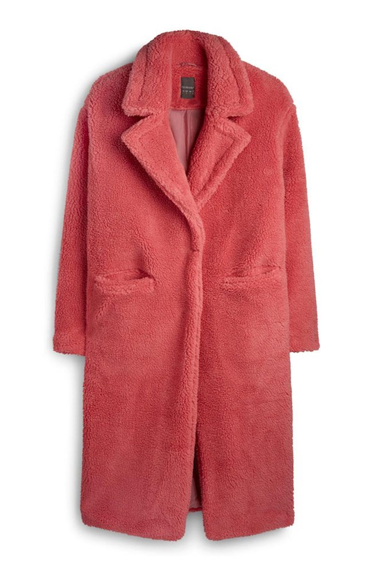 Abrigo peluche XL, de Primark