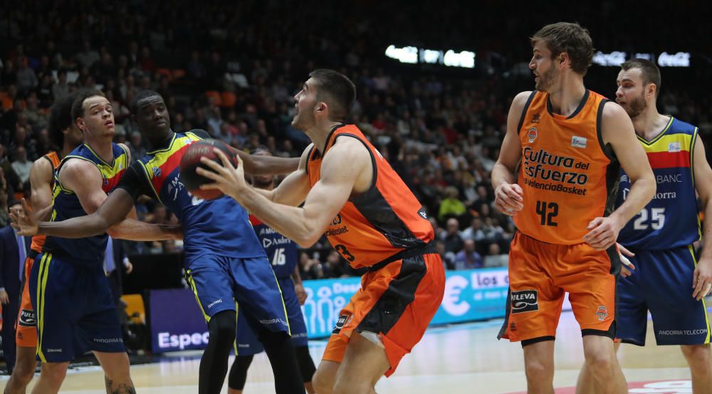 Valencia Basket - Morabanc Andorra, en imágenes