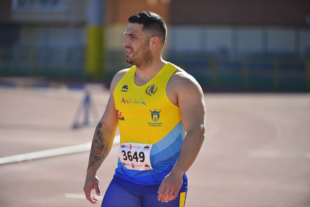 Atletismo nacional Máster sábado en la pista de Atletismo de Cartagena