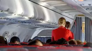 Un hombre se desnuda y hace pis en el pasillo de un avión: esto ocurrió después