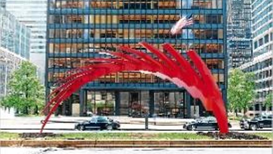 Calatrava posa 7 grans escultures a Nova York