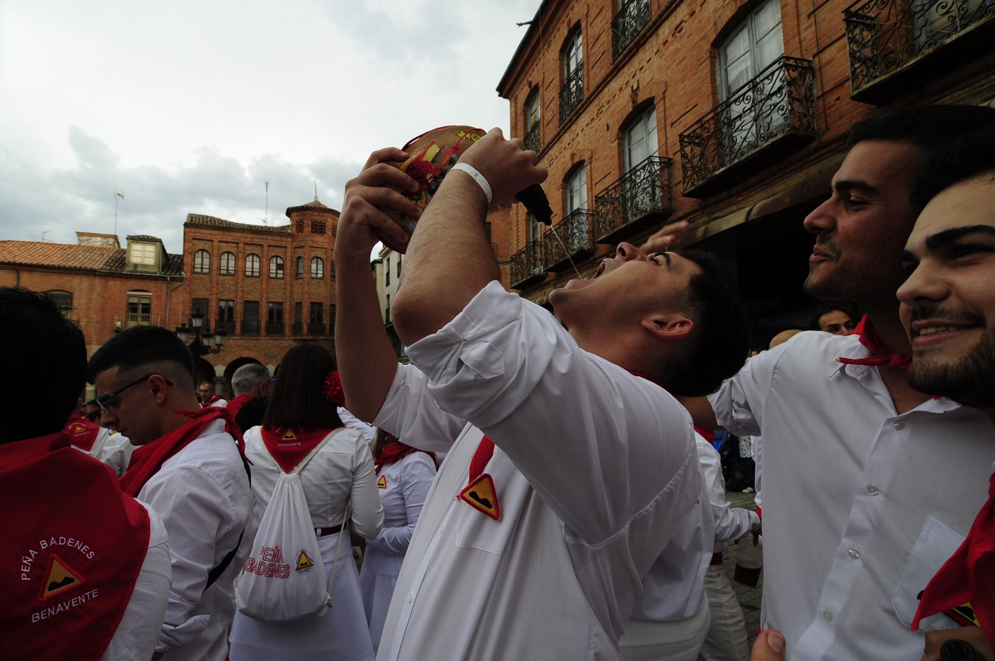 El chupinazo de Rencoroso: Así ha estado la Plaza Mayor de Benavente