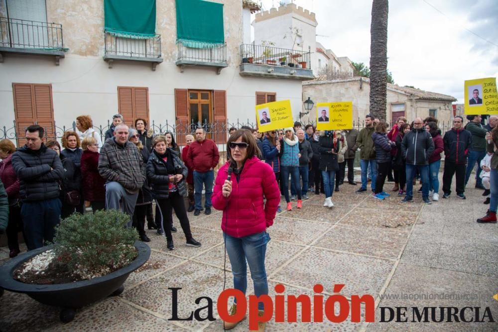 Manifestación en Moratalla por José Alonso Marín,