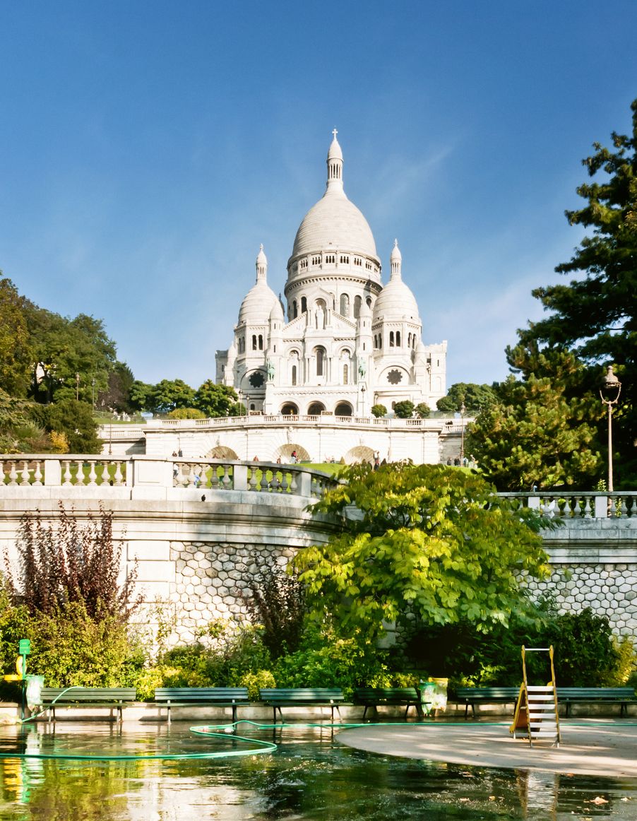 Sacré Coeur, en Montmartre, París.