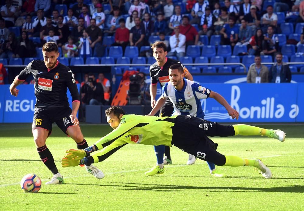 El Dépor cae en Riazor ante el Espanyol