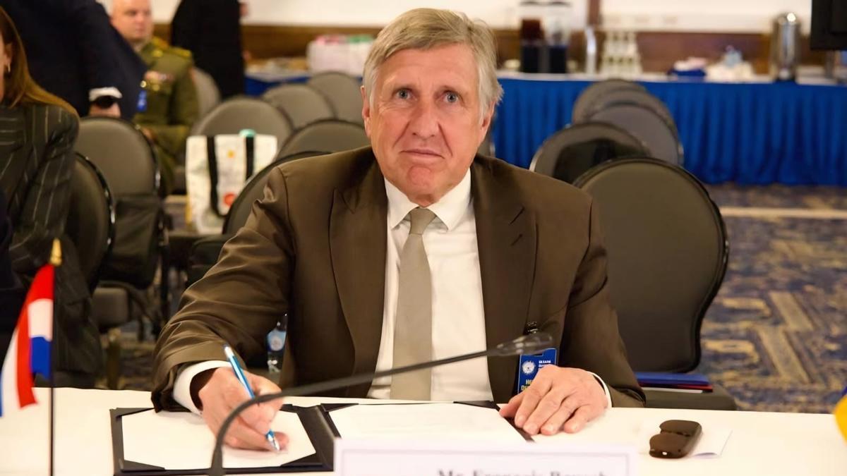El coordinador europeo del Corredor Atlántico, François Bausch