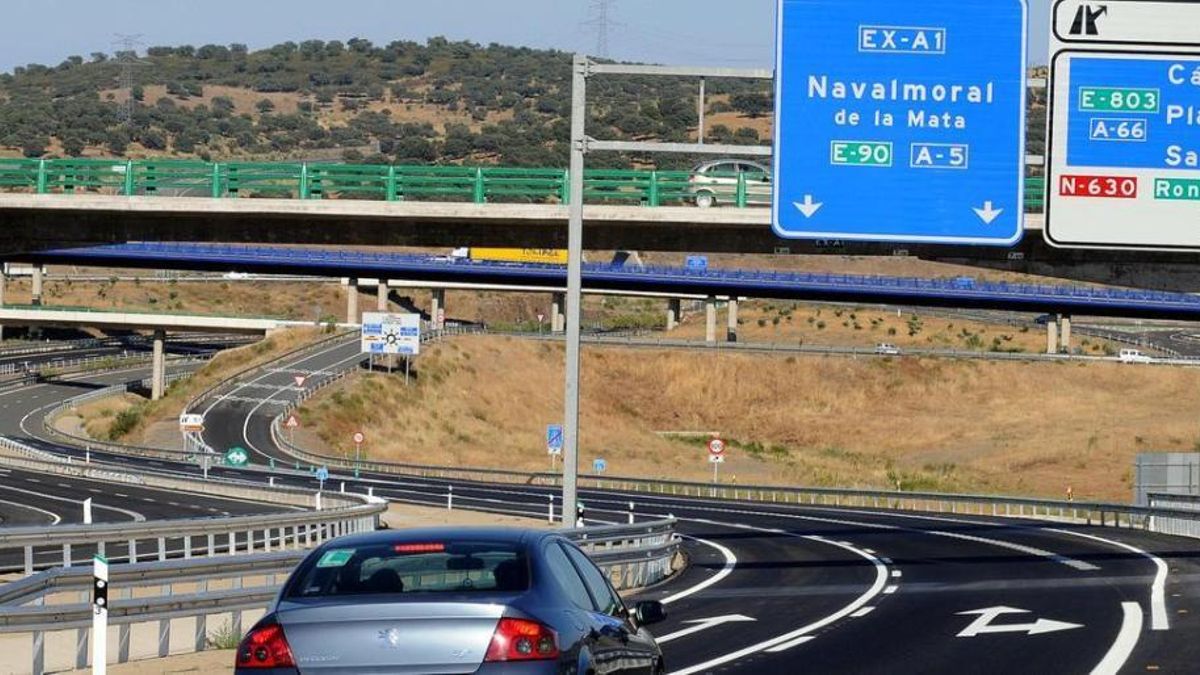 Autovía EX-A1, en una imagen de archivo
