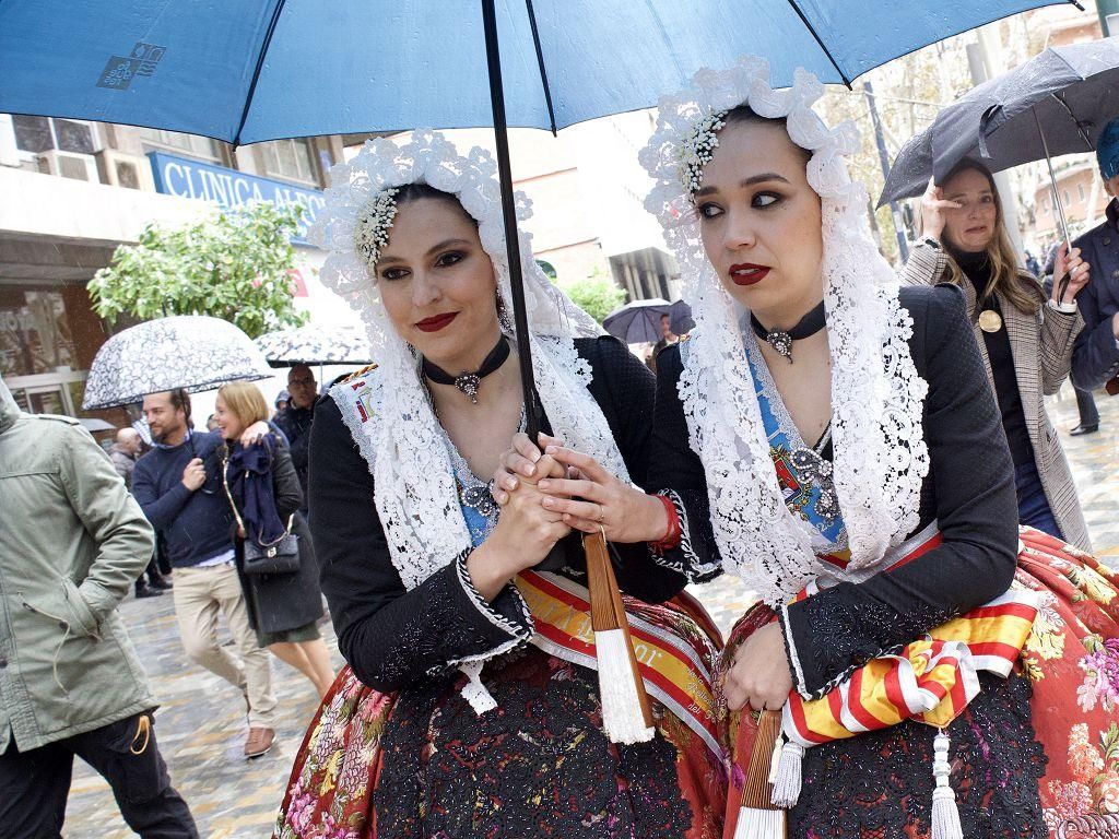 Las mejores imágenes de la 'mascletá' de Murcia