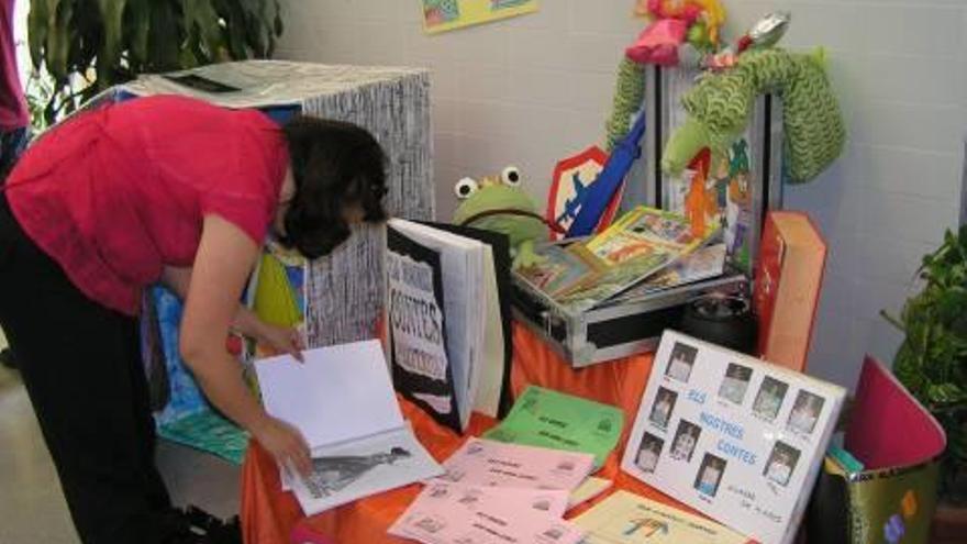 Racó dedicat a la lectura del CEIP l&#039;Olivera.