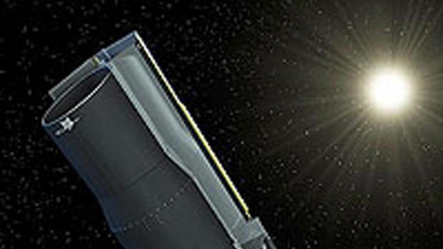 Imagen del telescopio Spitzer.