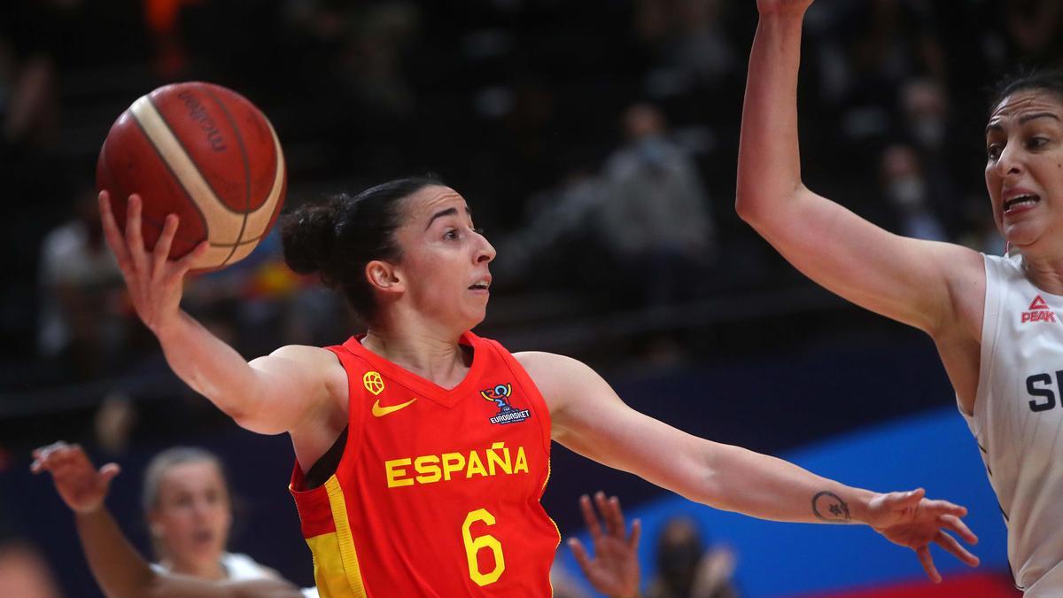 Las imágenes del Serbia - España del Eurobasket