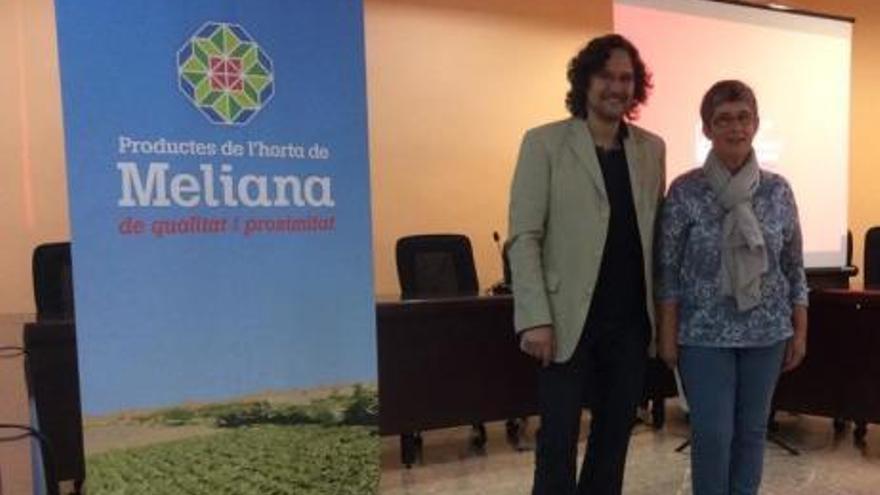 Josep Riera y Amparo Martí en la presentación de la marca