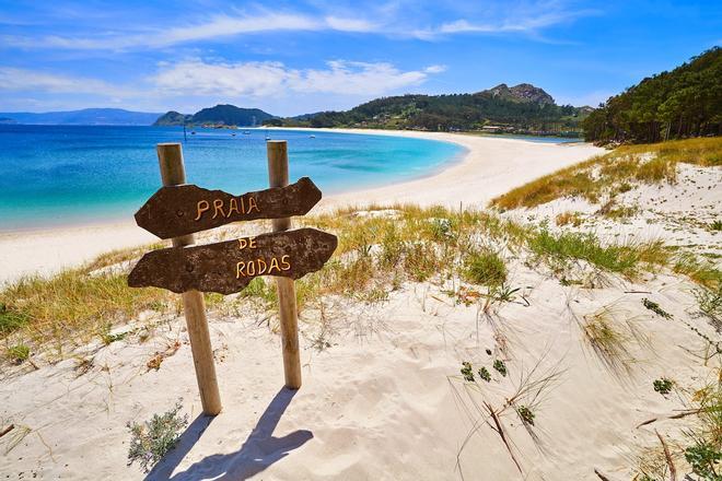 Praia de Rodas, Islas Cíes, Galicia