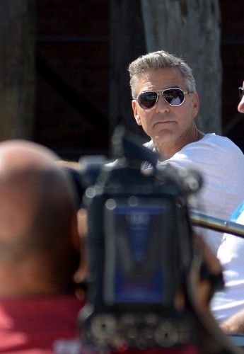 George Clooney llega a Venecia
