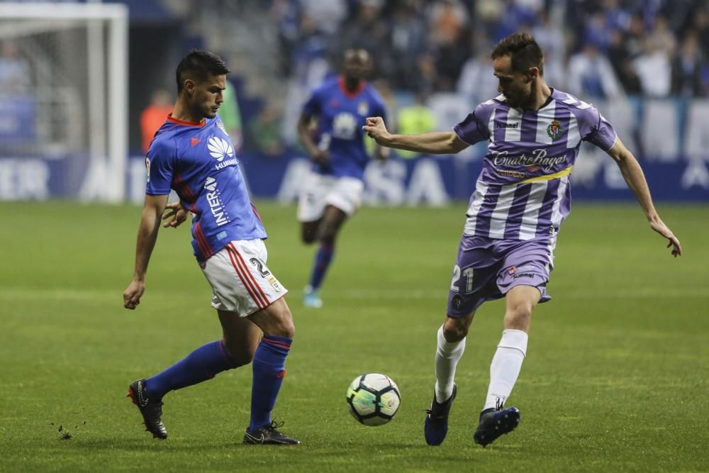 El partido entre el Real Oviedo y el Real Valladolid, en imágenes