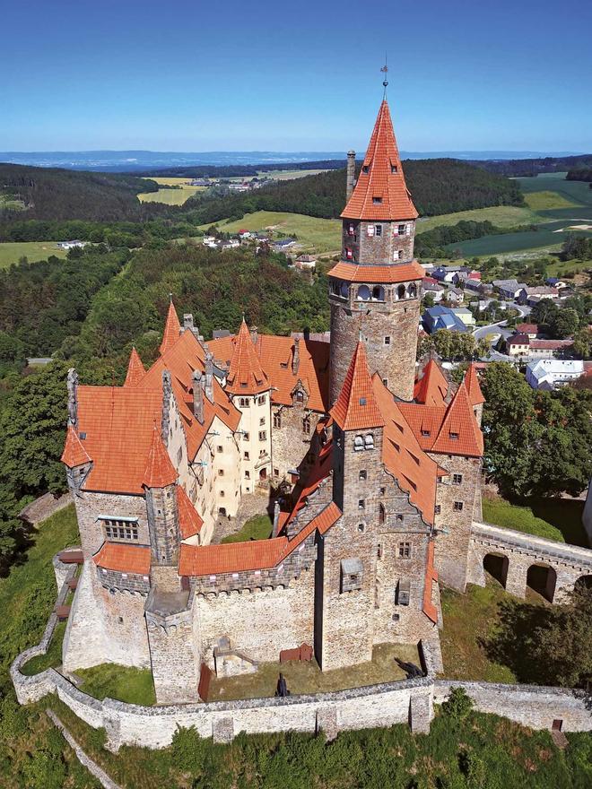 Castillo de Bouzov, Moravia, Republica Checa