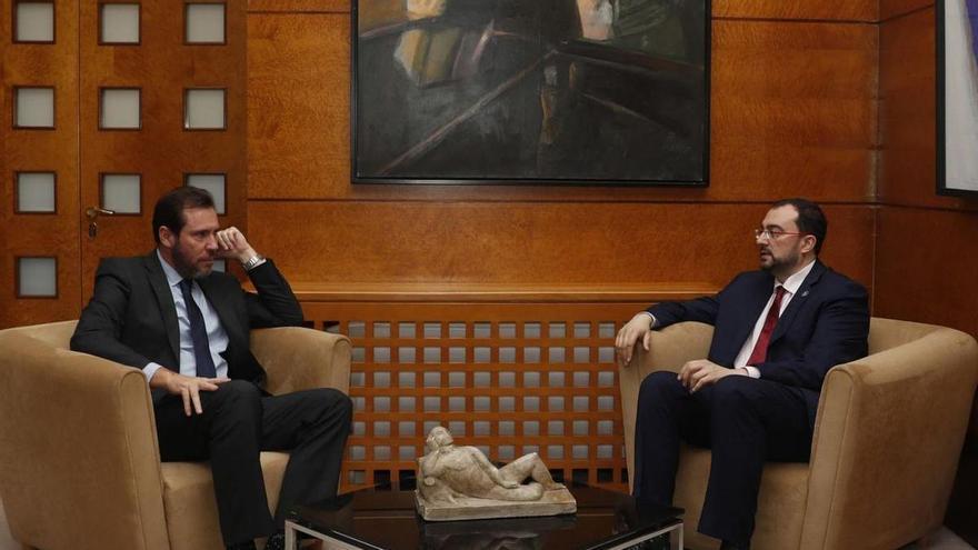 Óscar Puente y Barbón, en enero, en la sede de la Presidencia el pasado mes de enero.