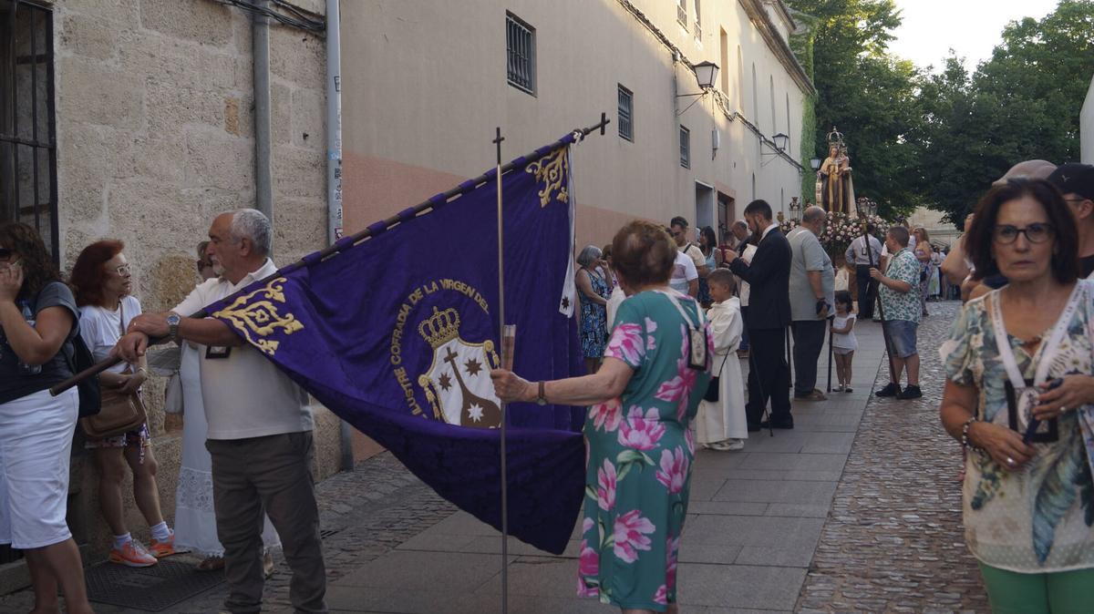 Procesión de la Virgen del Carmen de San Isidoro en Zamora.
