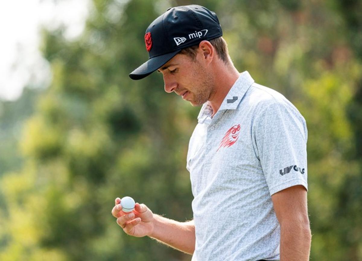 David Puig se situó en el Top 10 en el arranque del LIV Golf de Hong Kong