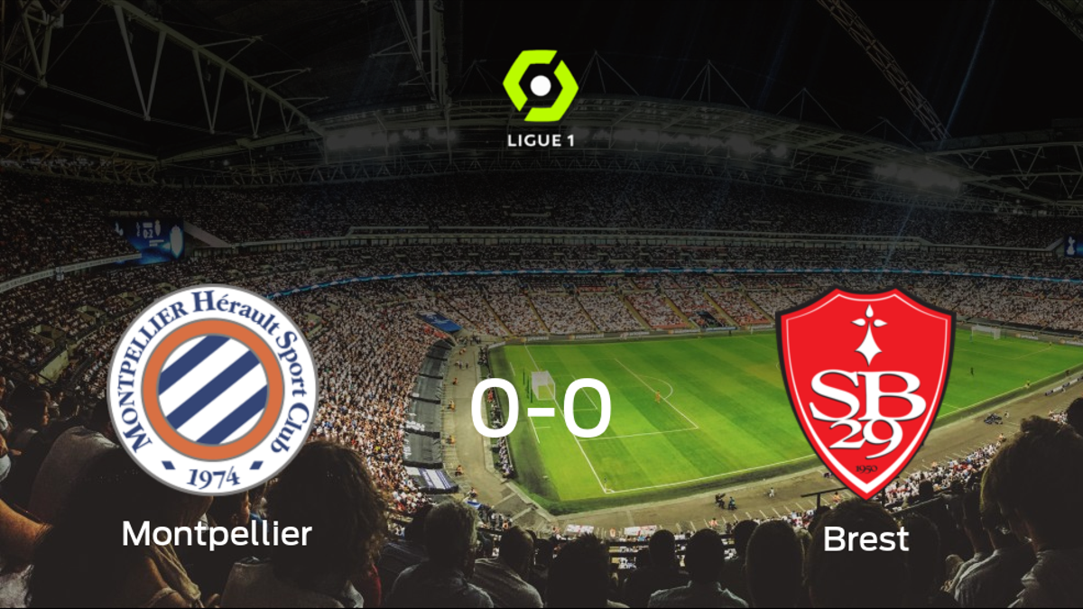 El Montpellier y el Brest firman un empate sin goles (0-0)