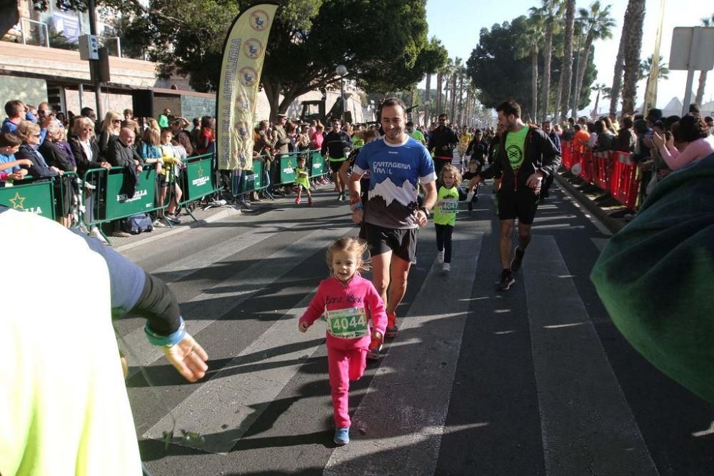 1/4 milla en categorías Benjamín y Prebenjamín