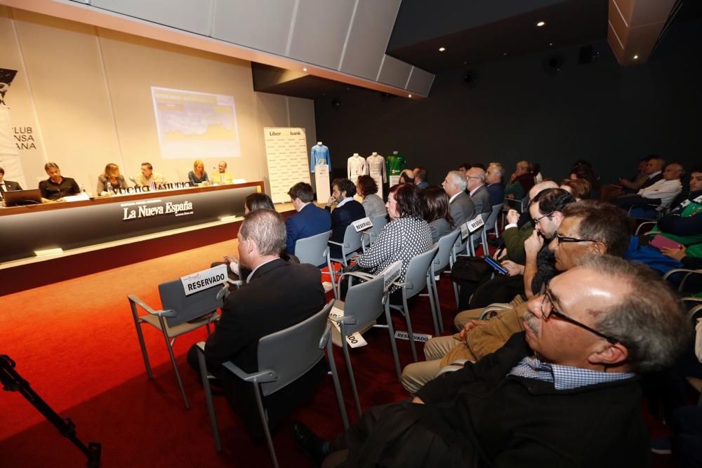 Presentación de la Vuelta Ciclista Asturias en el Club Prensa