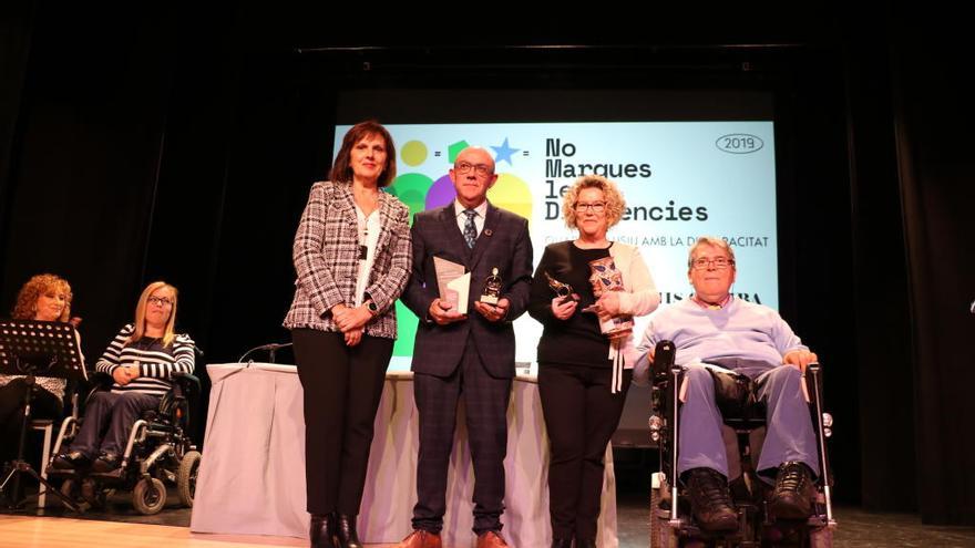 Maite Ibáñez y el Comité Español de Representantes de Entidades de Personas con Discapacidad, premios Qusiba 2019