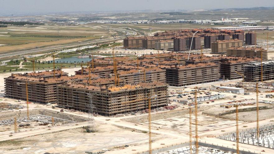 Fotografia feta el 2008 de la urbanització que Francisco Hernando, ‘el Pocero’, construïa a Seseña (Toledo). | ÁNGEL DÍAZ / EFE