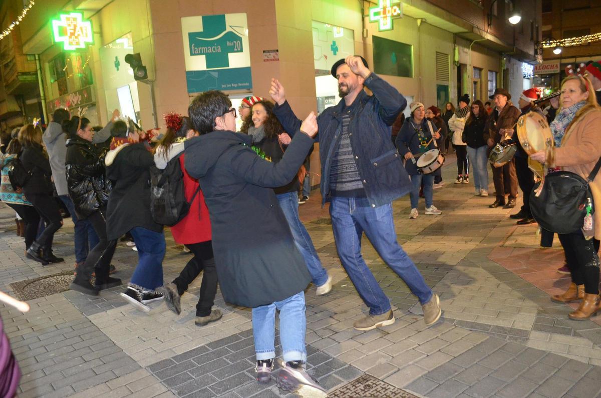 Una de las paradas en la calle La Rúa.