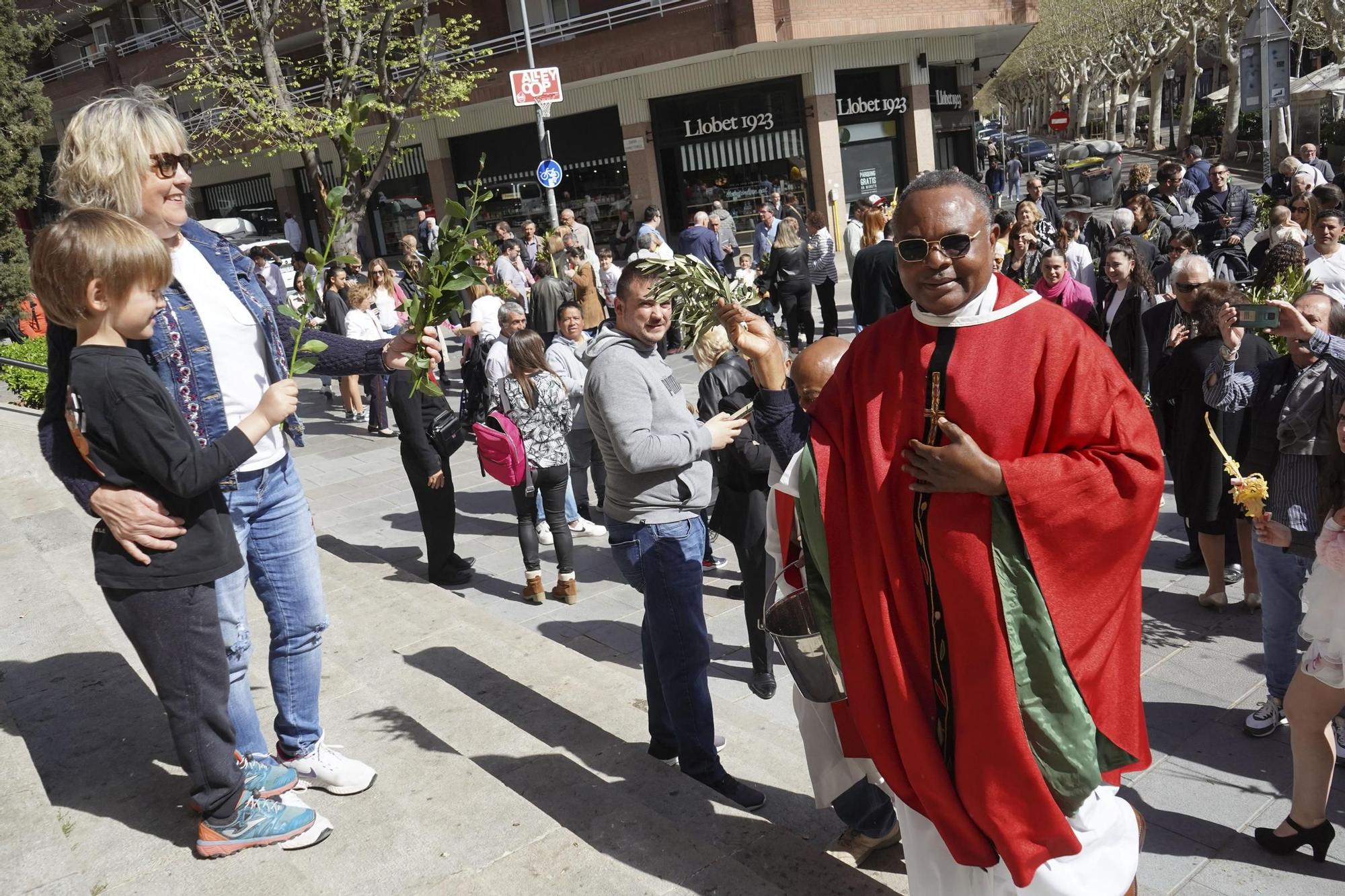 Imatges de la benedicció de Rams a Manresa