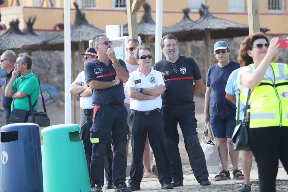 Simulacro de rescate en Cabo de Palos