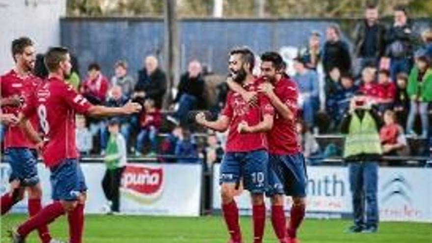 Alberto Perea ha donat moltes alegries als seguidors de l&#039;Olot.