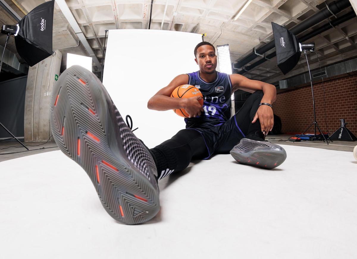 Melwin Pantzar, jugador del Unicaja cedido en el Surne Bilbao Basket.